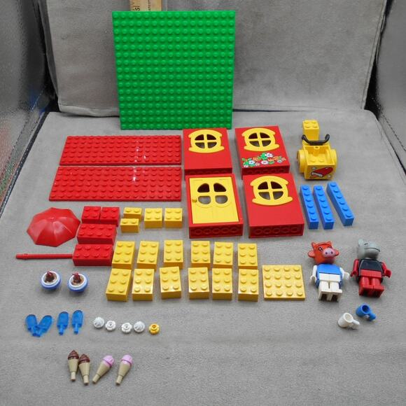 LEGO Fabuland 3665 Ice Cream Shop w/Scooter 1980 Vintage/Custom READ - Picture 10 of 16